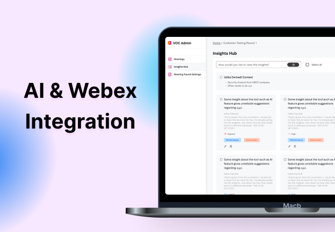 AI-powered feedback intelligence platform preview